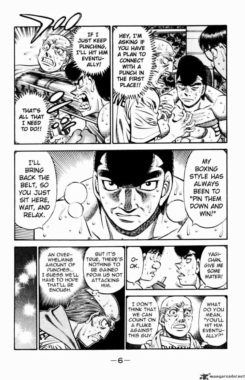 Hajime no Ippo: Fighting Spirit, Chapter 542 image 02